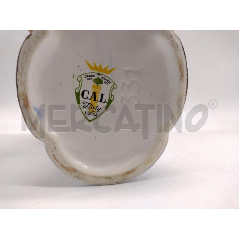 VASO CERAMICA C.A.L. LUCCA 2PZ ORO ZECCHINO | Mercatino dell'Usato Oristano 4