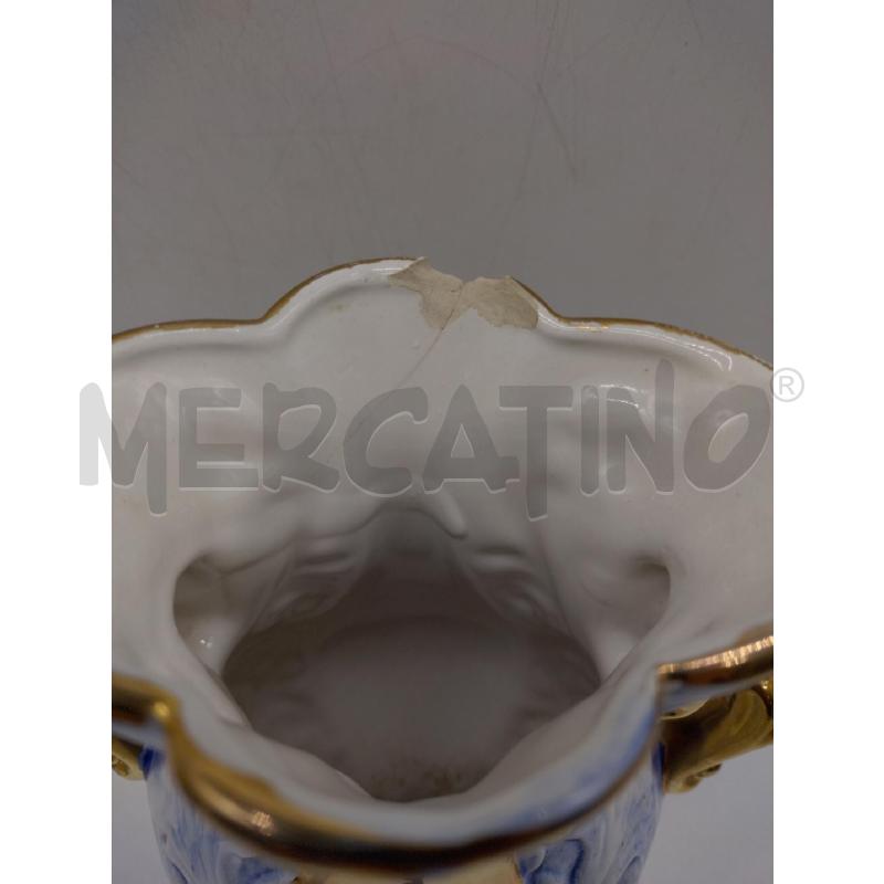 VASO CERAMICA C.A.L. LUCCA 2PZ ORO ZECCHINO | Mercatino dell'Usato Oristano 5