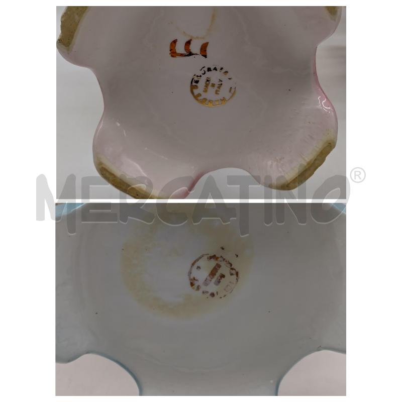 VASO ORO ZECCHINO ROSA BLU ITALY 2PZ | Mercatino dell'Usato Oristano 4