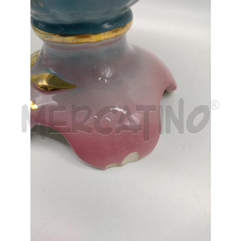 VASO ORO ZECCHINO ROSA BLU ITALY 2PZ | Mercatino dell'Usato Oristano 5