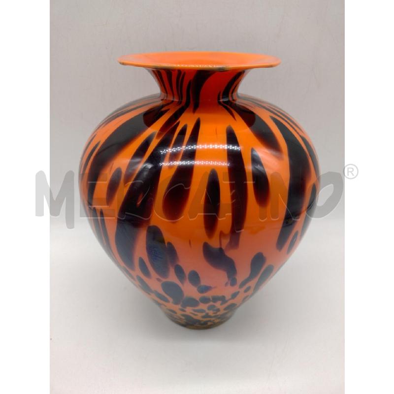 VASO VETRO MURANO MACULATO | Mercatino dell'Usato Oristano 1