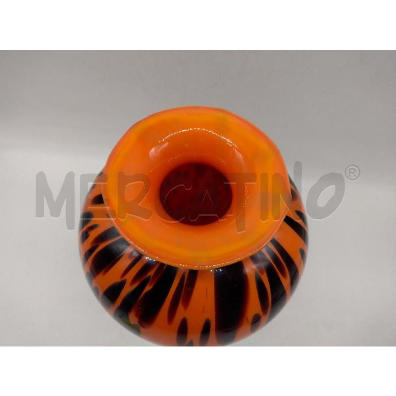 VASO VETRO MURANO MACULATO | Mercatino dell'Usato Oristano 4