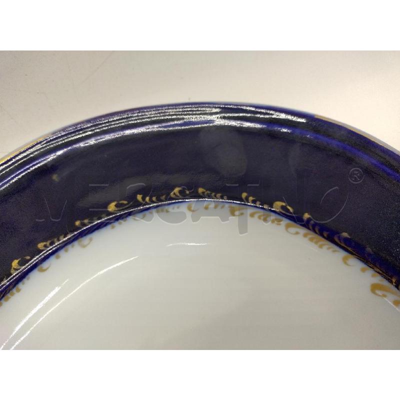 VASSOIO BLU FLOREALE PASTA LIMOGES | Mercatino dell'Usato Oristano 3