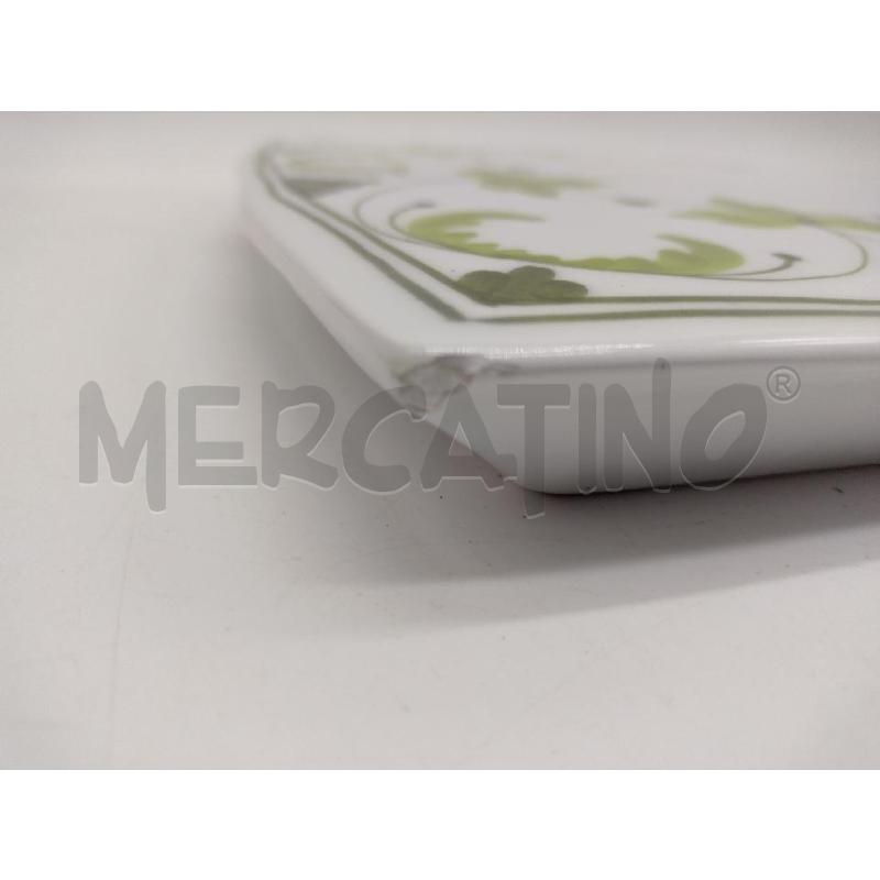 VASSOIO CERAMICA COSSA MADE IN ITALY | Mercatino dell'Usato Oristano 4