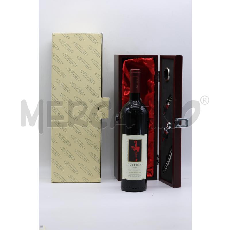 VINO TURRIGA 2002+BOX REGALO | Mercatino dell'Usato Oristano 1