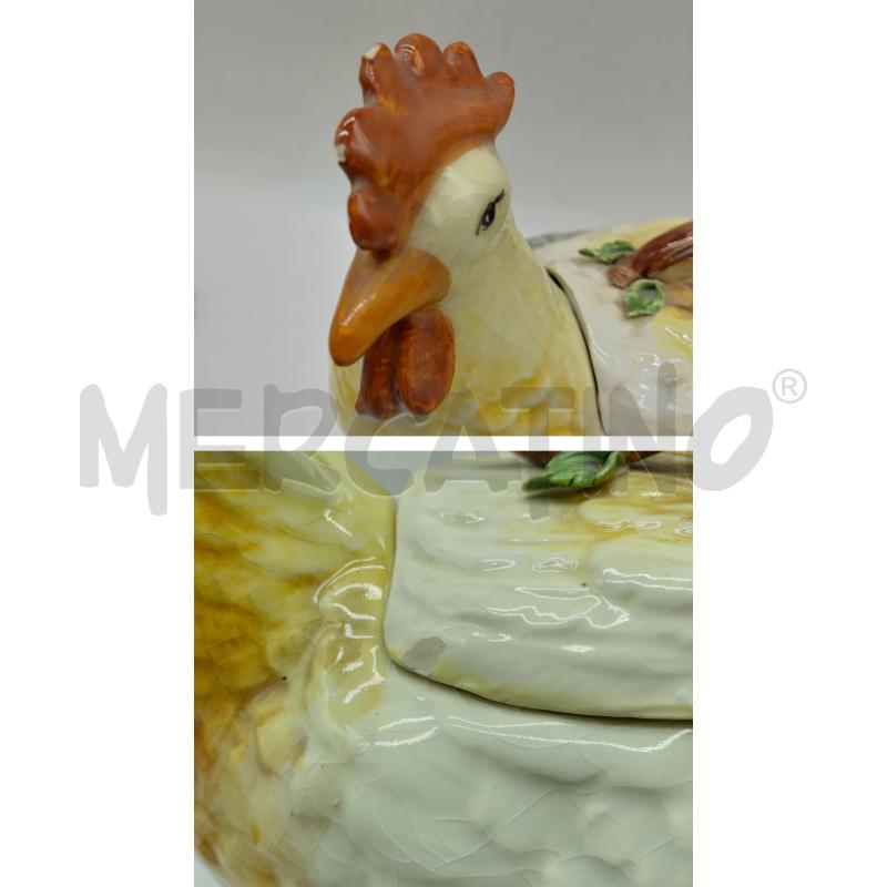 ZUPPIERA FORMA GALLINA BASSANO ANNI 60/70 | Mercatino dell'Usato Oristano 5