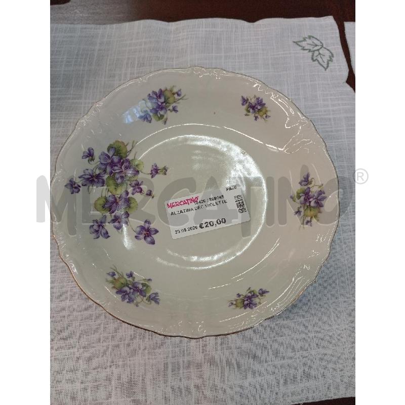 ALZATINA DEC VIOLETTE | Mercatino dell'Usato Palermo 1