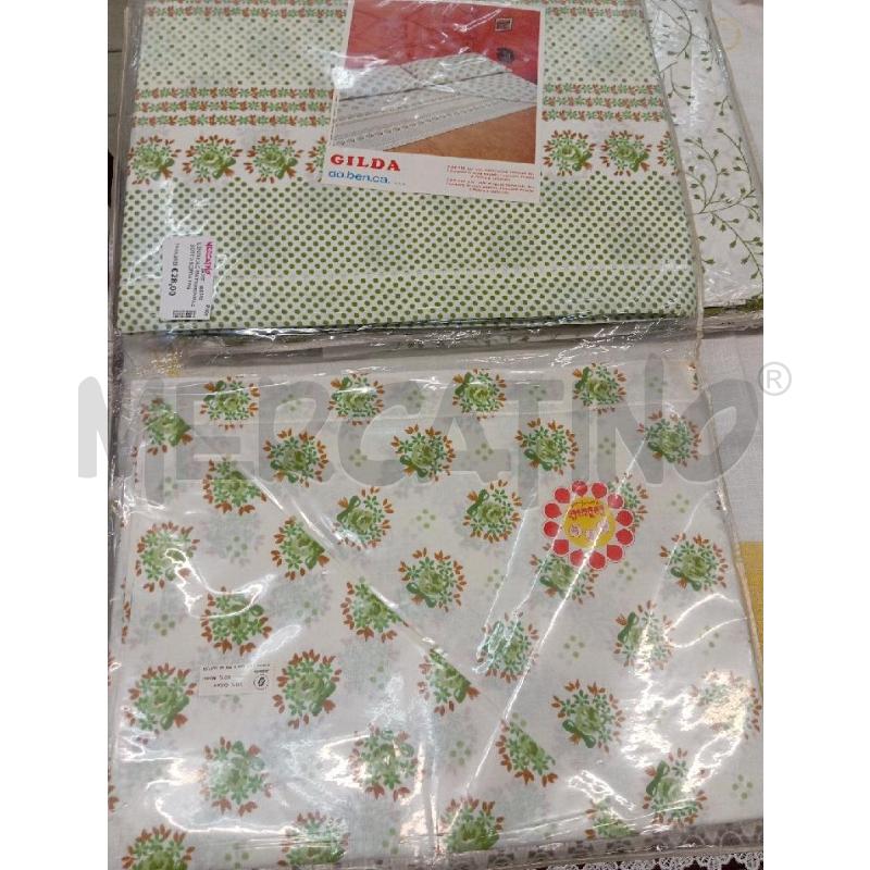 LENZUOLO MATRIMONIALE SOTTO SOPRA FAN VERDE | Mercatino dell'Usato Palermo 3