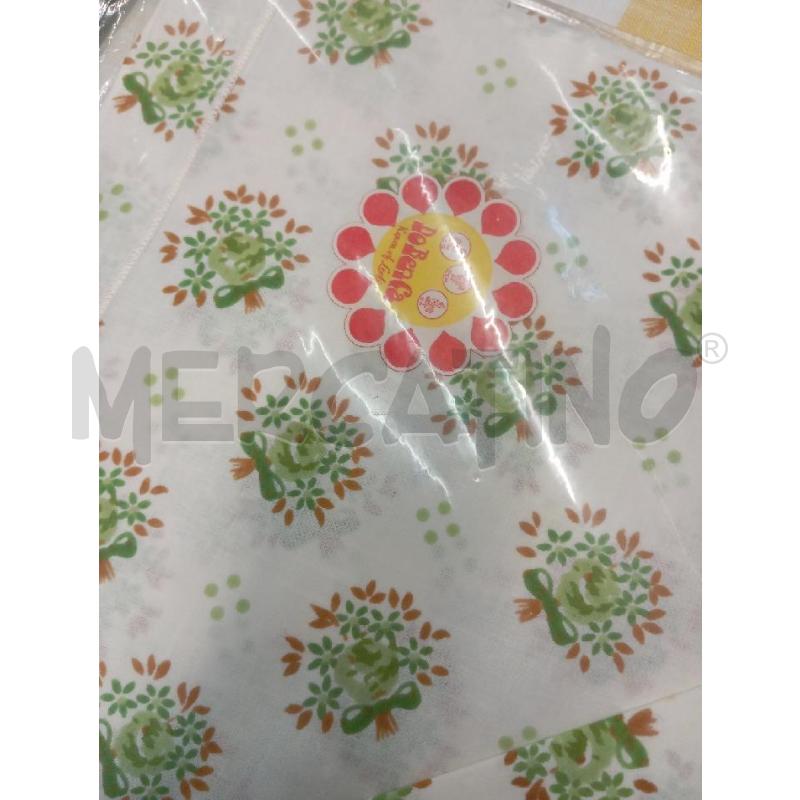 LENZUOLO MATRIMONIALE SOTTO SOPRA FAN VERDE | Mercatino dell'Usato Palermo 4