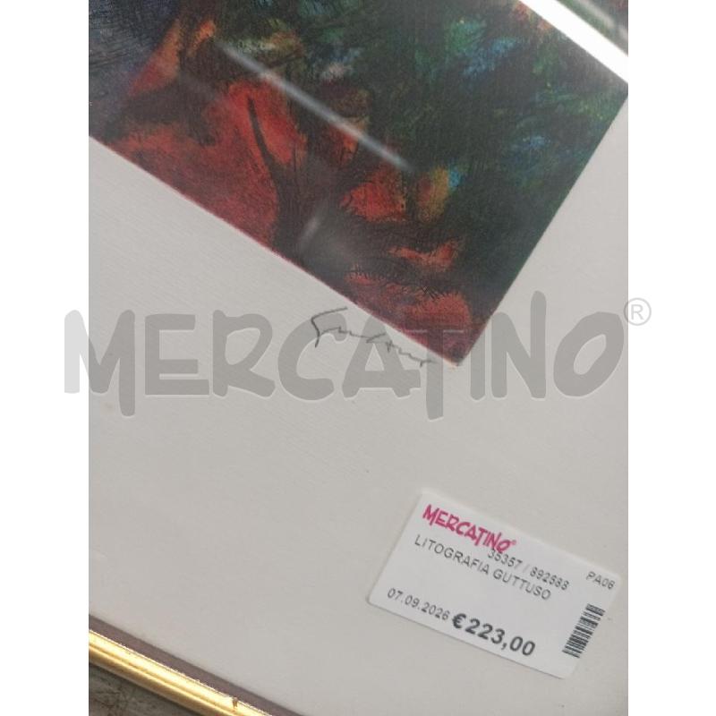 LITOGRAFIA GUTTUSO | Mercatino dell'Usato Palermo 2
