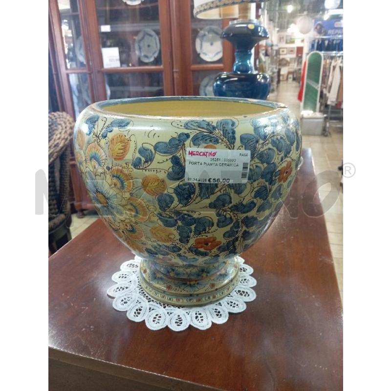 PORTA PIANTA CERAMICA | Mercatino dell'Usato Palermo 1