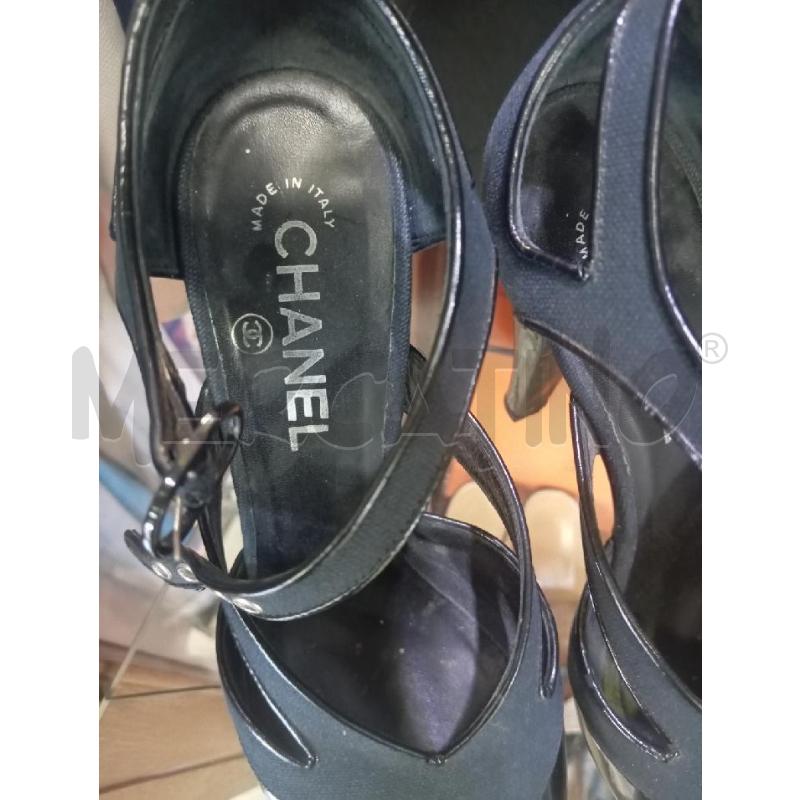 SCARPE DONNA NERE CHANELL | Mercatino dell'Usato Palermo 2