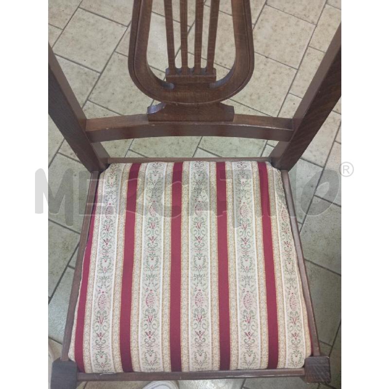 SEDIA N.  4 LEGNO | Mercatino dell'Usato Palermo 3