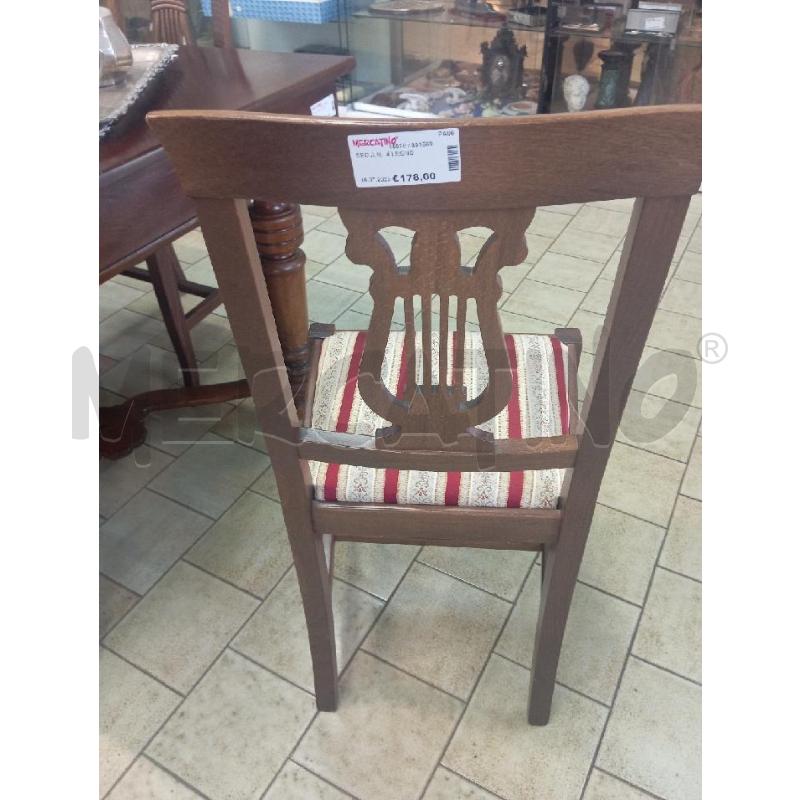 SEDIA N.  4 LEGNO | Mercatino dell'Usato Palermo 4