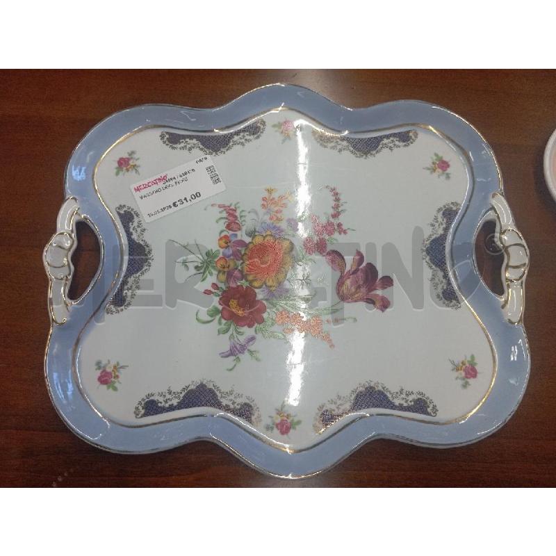 VASSOIO DEC. FIORI | Mercatino dell'Usato Palermo 1