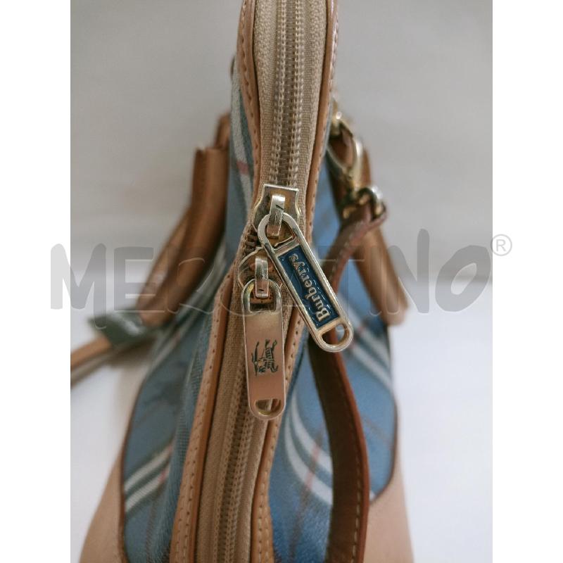 BORSA DONNA BURBERRY'S BLU | Mercatino dell'Usato Palermo 5