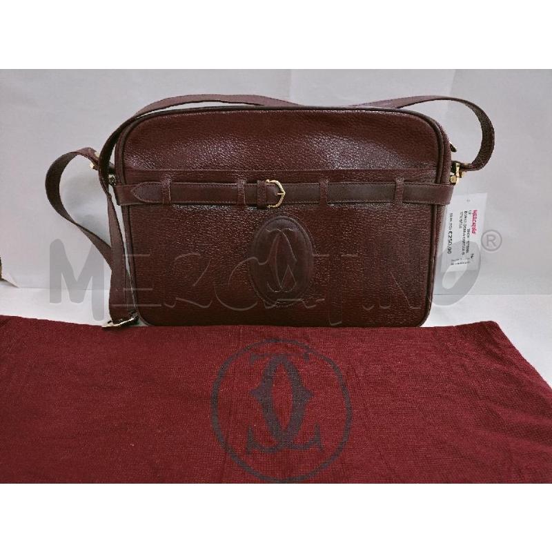 BORSA DONNA CARTIER BORDEAUX | Mercatino dell'Usato Palermo 1