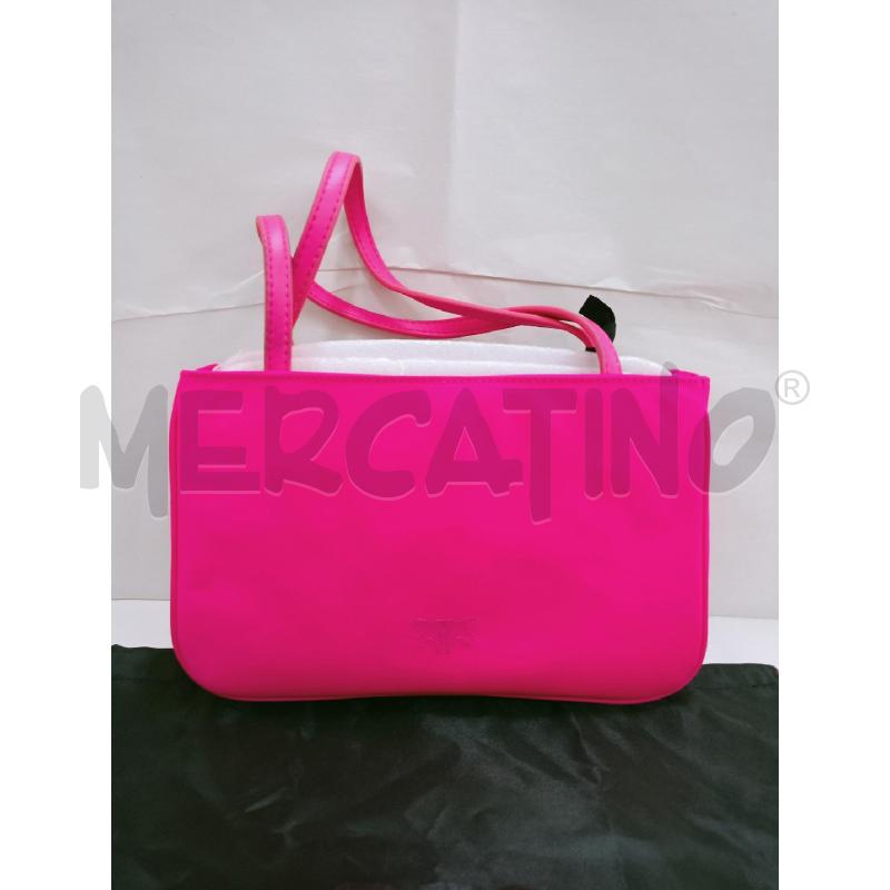 BORSA DONNA PINKO TESSUTO FUXIA FLUO | Mercatino dell'Usato Palermo 2