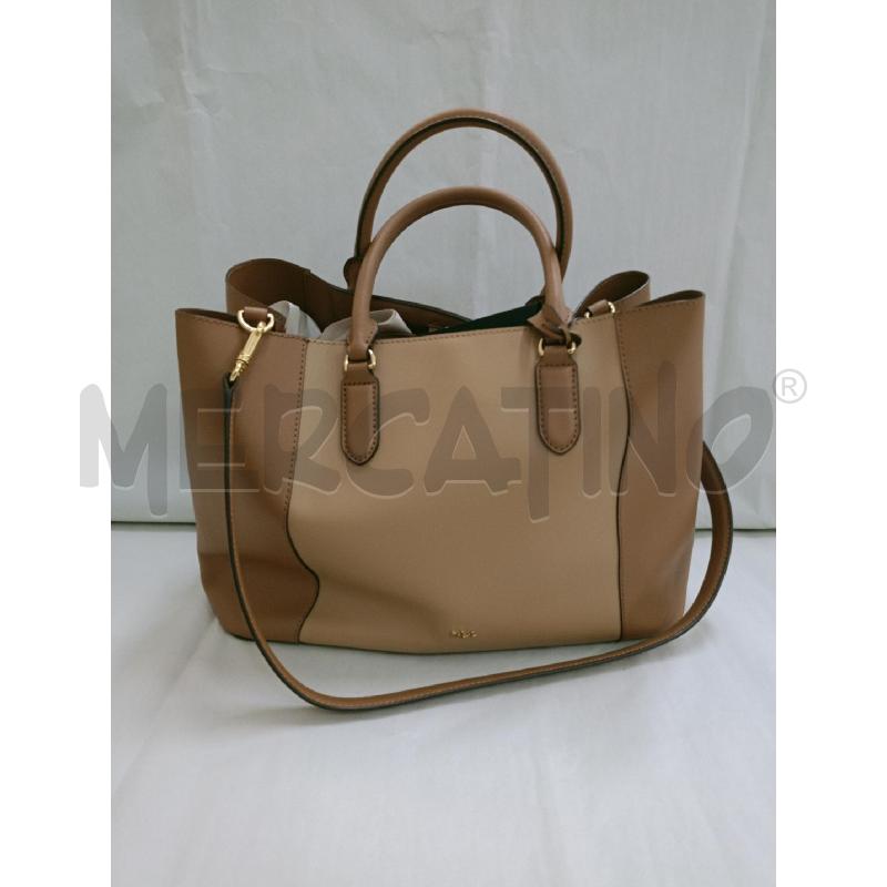 BORSA DONNA RALPH LAUREN BEIGE  | Mercatino dell'Usato Palermo 1