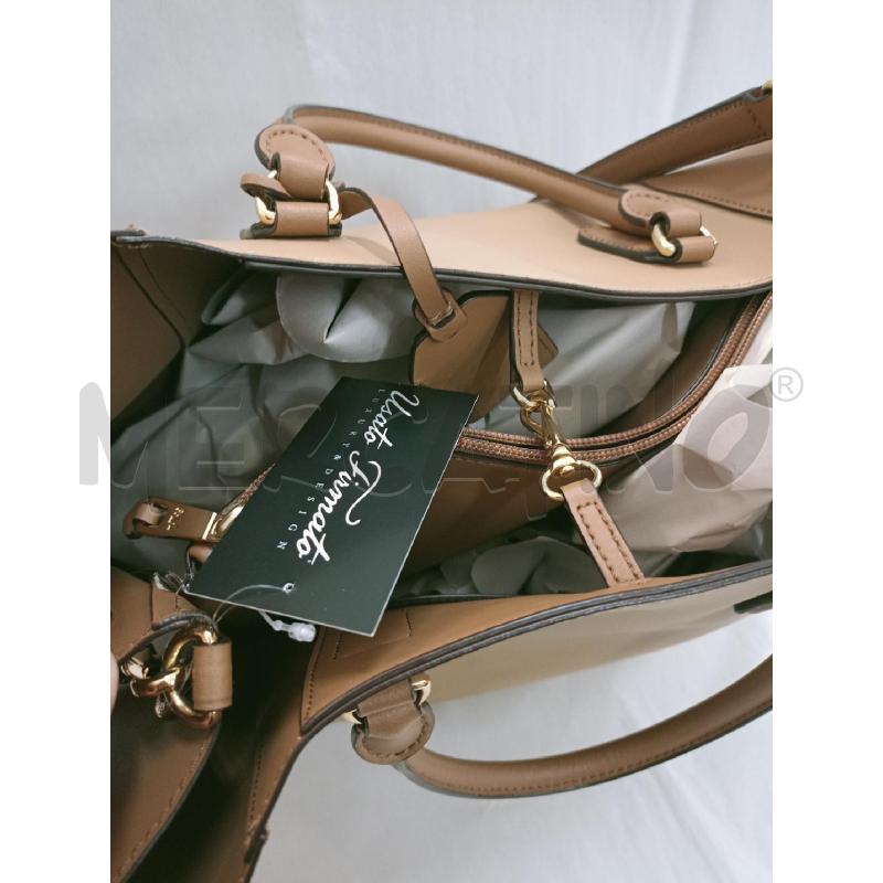 BORSA DONNA RALPH LAUREN BEIGE  | Mercatino dell'Usato Palermo 4