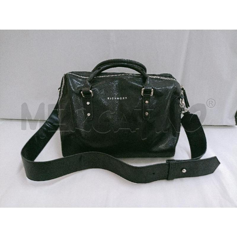 BORSA DONNA RICHMOND BAULETTO NERO | Mercatino dell'Usato Palermo 1