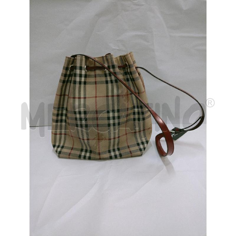 BORSA DONNA SECCHIELLO BURBERRY | Mercatino dell'Usato Palermo 3
