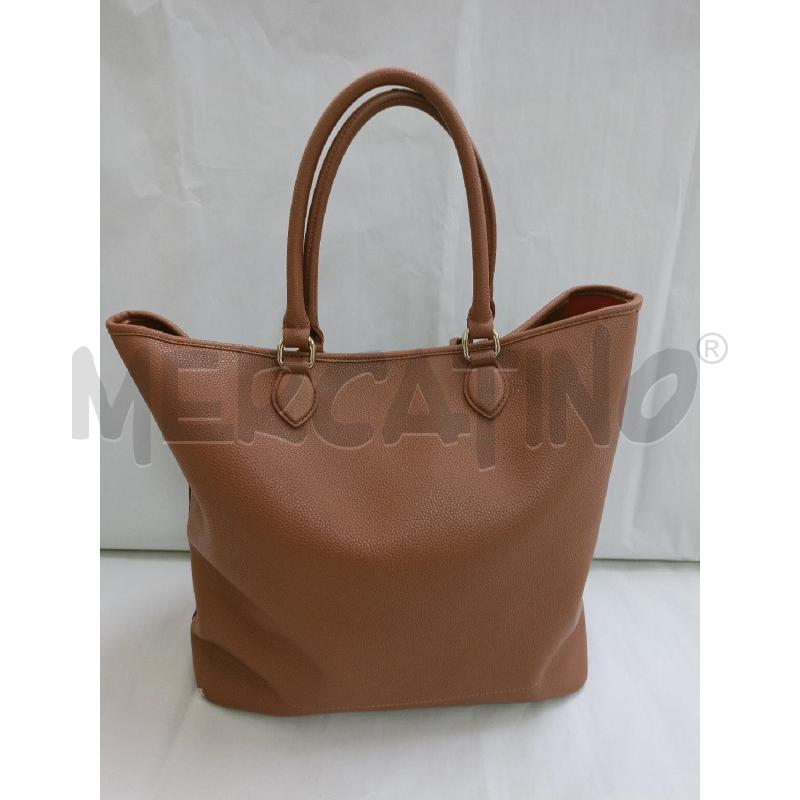 BORSA DONNA SHOPPING CAMEL TRUSSARDI | Mercatino dell'Usato Palermo 2