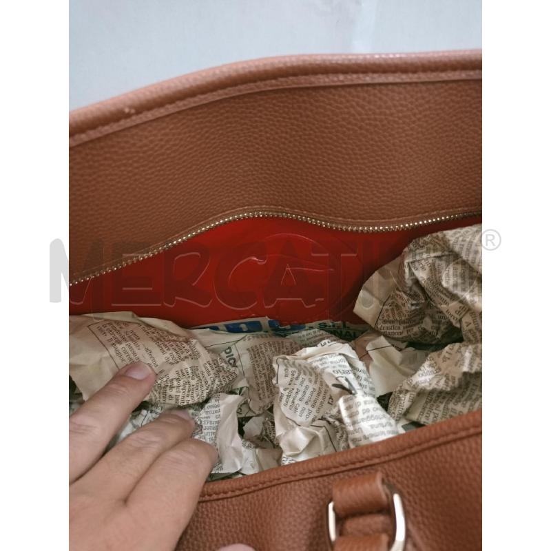 BORSA DONNA SHOPPING CAMEL TRUSSARDI | Mercatino dell'Usato Palermo 4