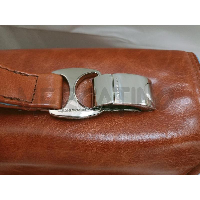 BORSA PELLE PIQUADRO RUGGINE | Mercatino dell'Usato Palermo 4
