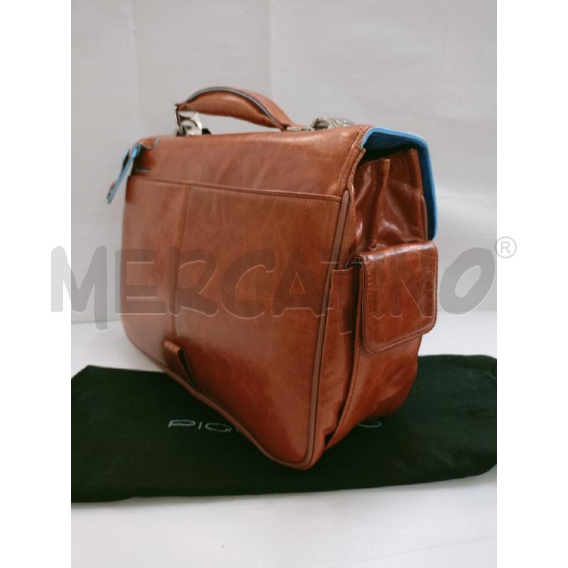 BORSA PELLE PIQUADRO RUGGINE | Mercatino dell'Usato Palermo 5