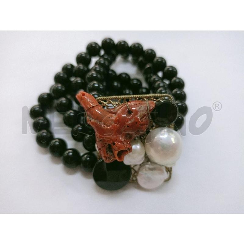 BRACCIALE SFERE NERE | Mercatino dell'Usato Palermo 3