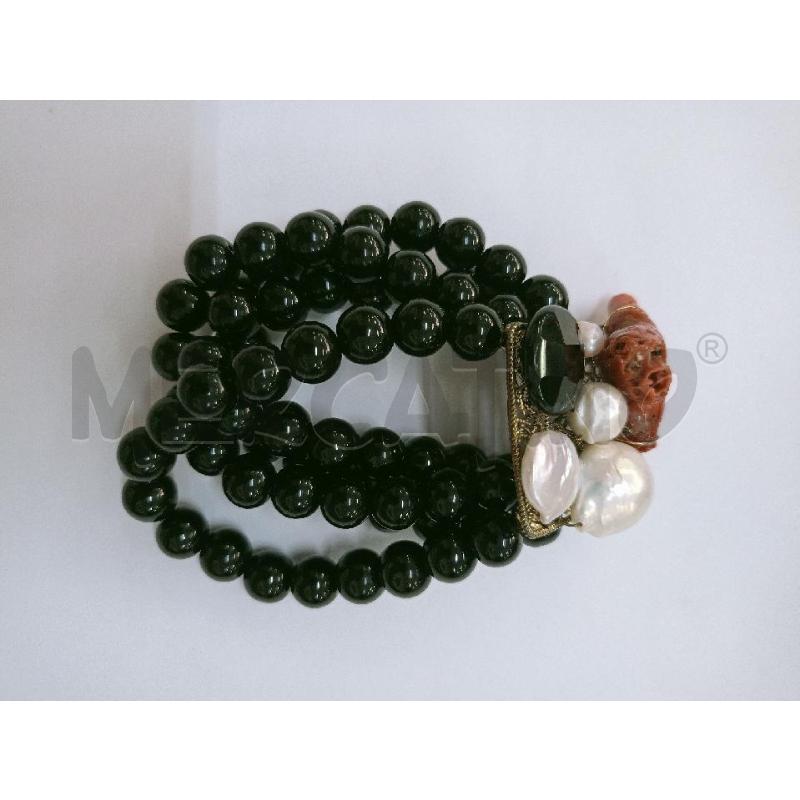 BRACCIALE SFERE NERE | Mercatino dell'Usato Palermo 4
