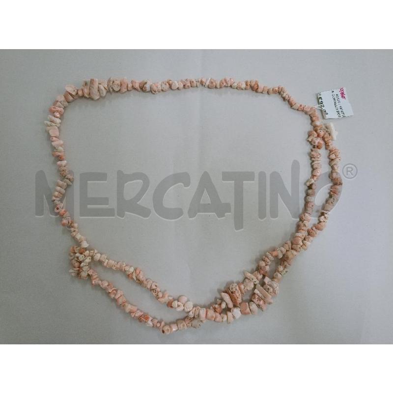 COLLANA CORALLO ROSA | Mercatino dell'Usato Palermo 1