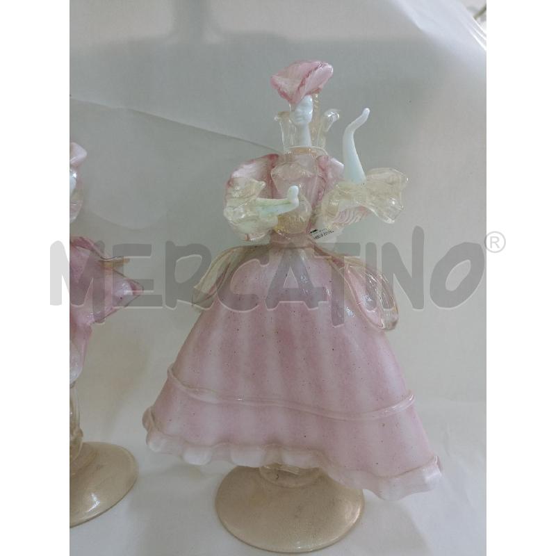 COPPIA DAMA E CAVALIERE MURANO | Mercatino dell'Usato Palermo 4