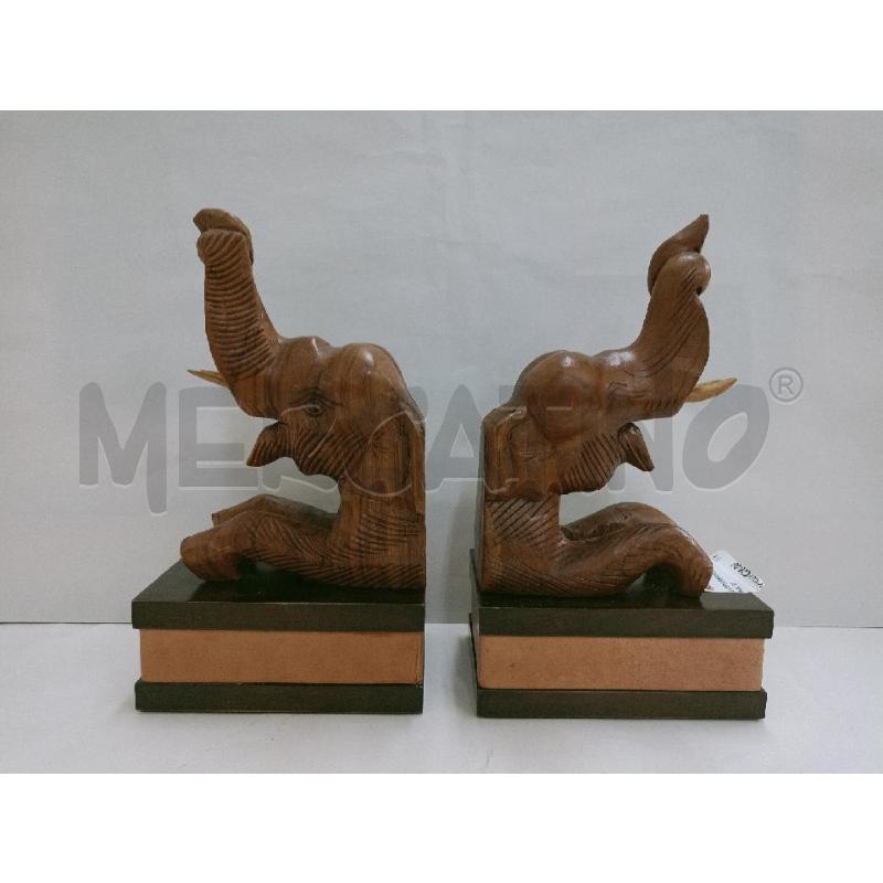 COPPIA FERMALIBRI ELEFANTE | Mercatino dell'Usato Palermo 3