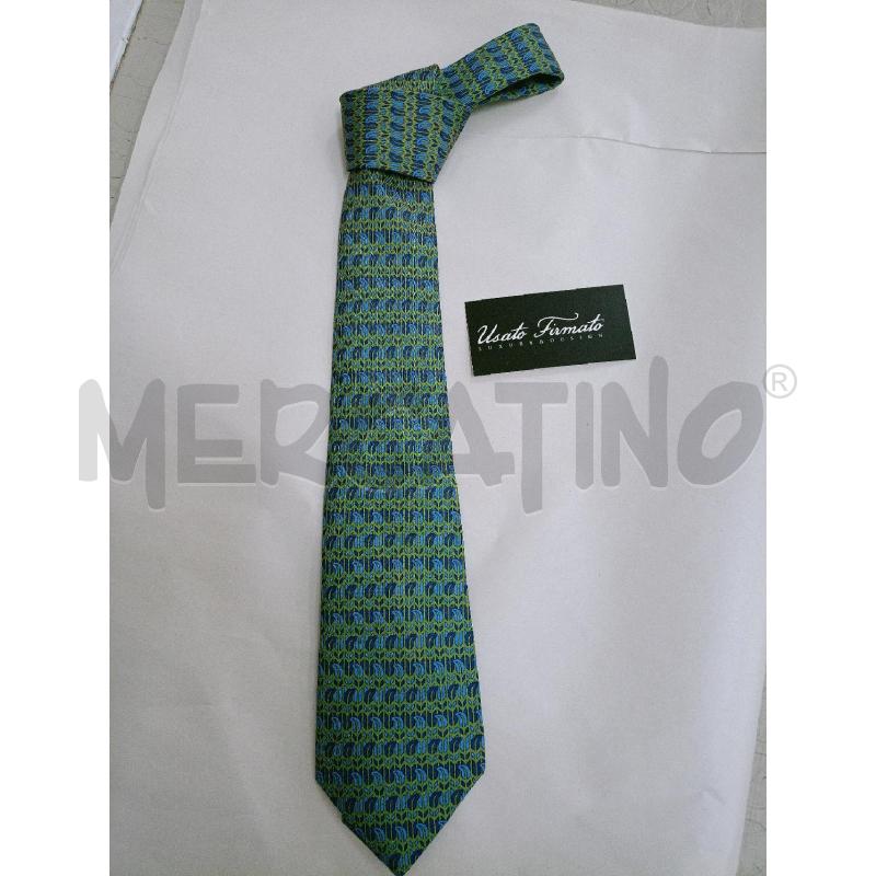 CRAVATTA FIRMATA HERMES | Mercatino dell'Usato Palermo 3