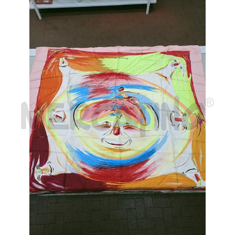 FOULARD HERMES 90 SMILES IN THE MILLENARY | Mercatino dell'Usato Palermo 1