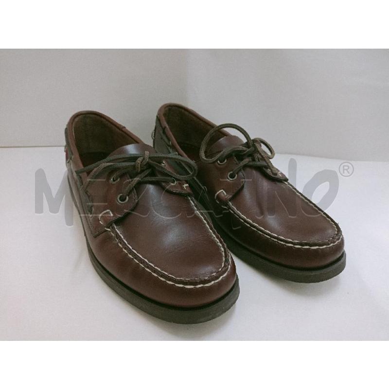 MOCASSINI PELLE UOMO SEBAGO MARRONI | Mercatino dell'Usato Palermo 1
