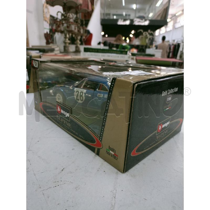 MODELLINO AUTO BURRAGO GOLD | Mercatino dell'Usato Palermo 4