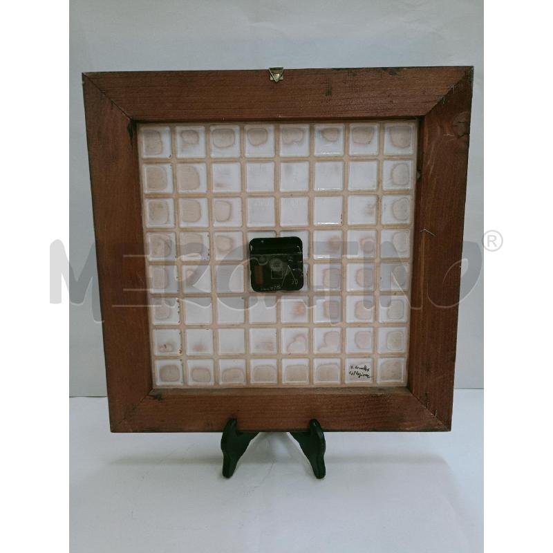 OROLOGIO CERAMICA LEGNO | Mercatino dell'Usato Palermo 3