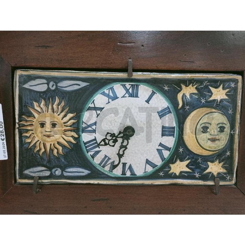 OROLOGIO LEGNO CERAMICA | Mercatino dell'Usato Palermo 2