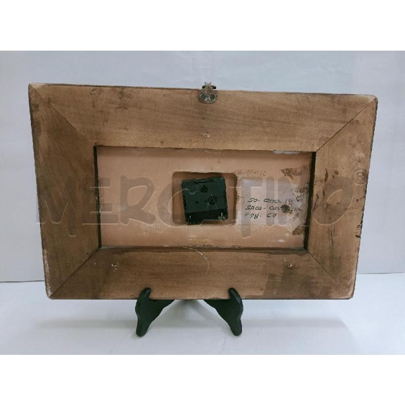 OROLOGIO LEGNO CERAMICA | Mercatino dell'Usato Palermo 3