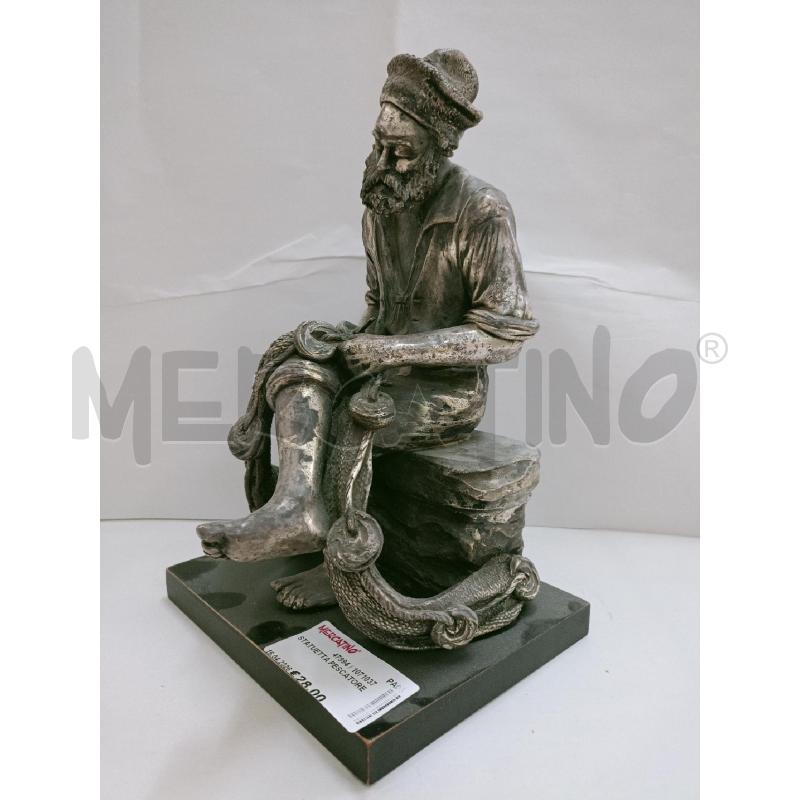 STATUETTA PESCATORE | Mercatino dell'Usato Palermo 3