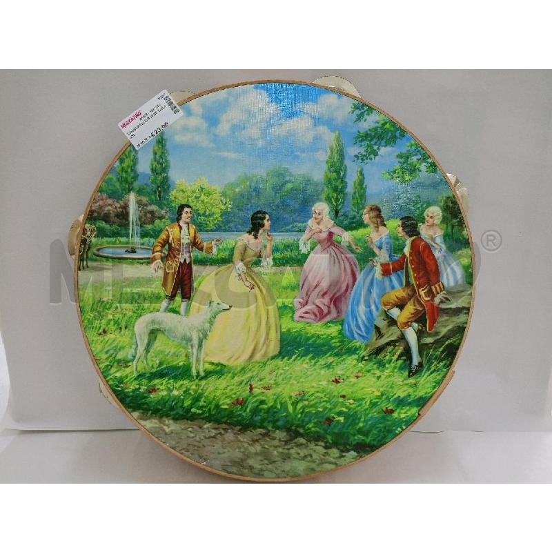TAMBURELLO SCENE GALANTI | Mercatino dell'Usato Palermo 1