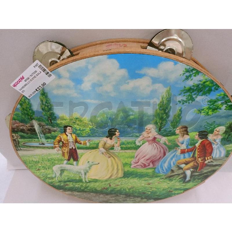 TAMBURELLO SCENE GALANTI | Mercatino dell'Usato Palermo 2