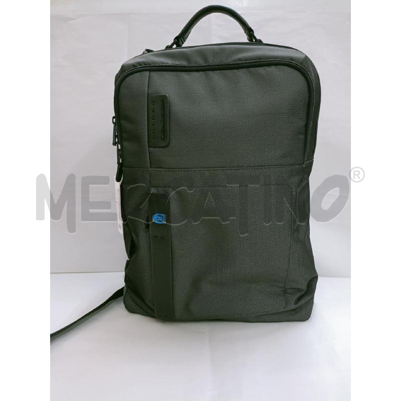 ZAINO DONNA PIQUADRO NERO TELA | Mercatino dell'Usato Palermo 1