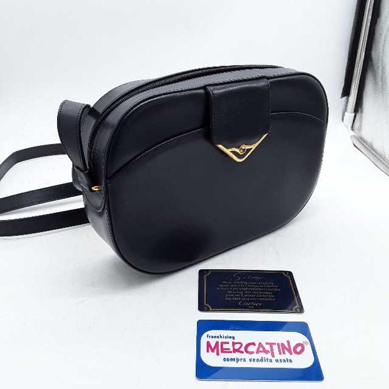 BORSA DONNA CARTIER BLU | Mercatino dell'Usato Montesilvano