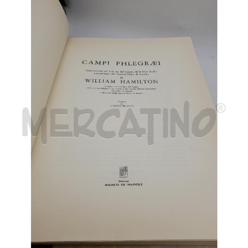 LIBRO CAMPI PHILEGRAEI WILLIAM HAMILTON | Mercatino dell'Usato Montesilvano 3