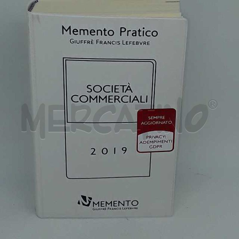 LIBRO SOCIETA' COMMERCIALI 2019 | Mercatino dell'Usato Montesilvano 1