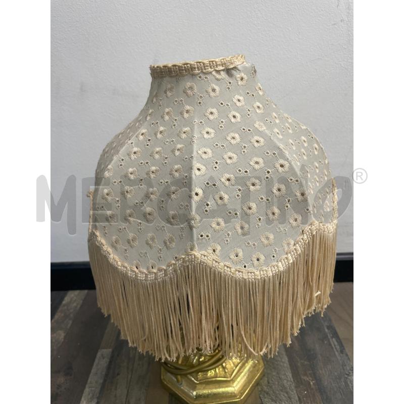 ABAT JOUR OTTONE PARALUME BEIGE TIPOI PIZZO SAN GALLO | Mercatino dell'Usato Montesilvano 3